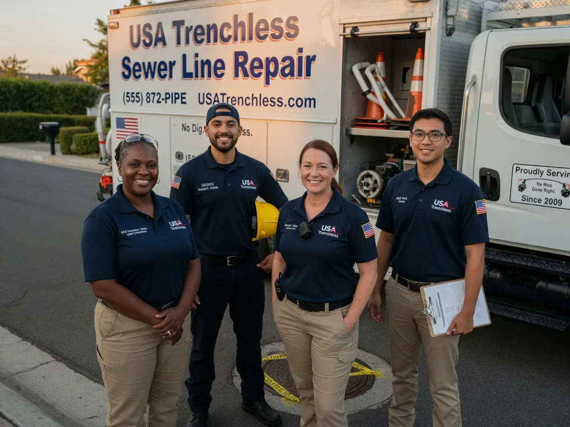 Sewer Line Repair company in Noble, LA